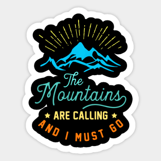 Mountain Biking - Mountain Hiking Cycling Lover Sticker